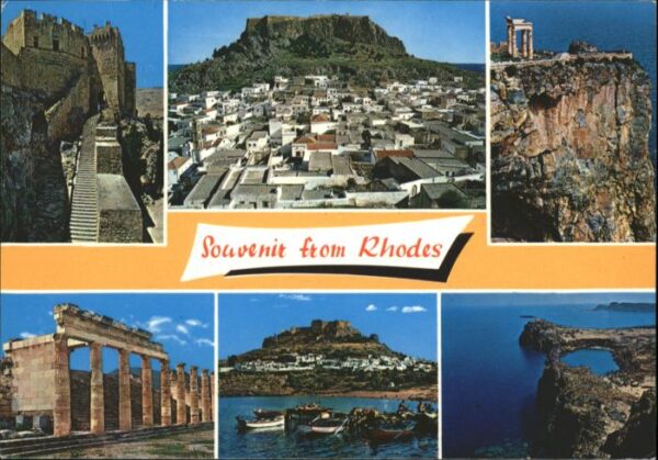 Lindos Lindo Lindos Rhodes Rhodos