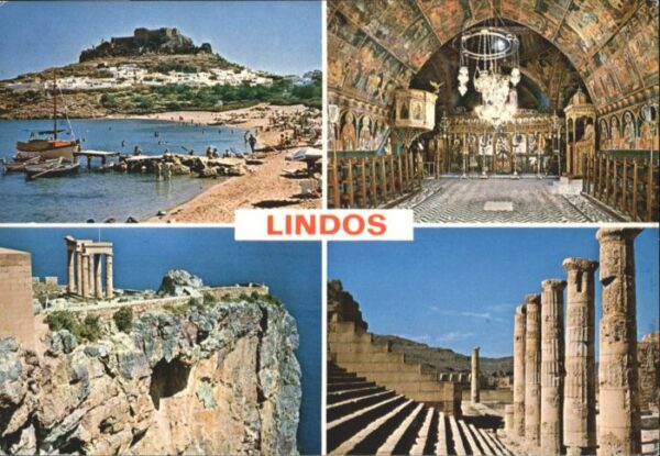 Lindos Lindo Lindos Rhodes Rhodos