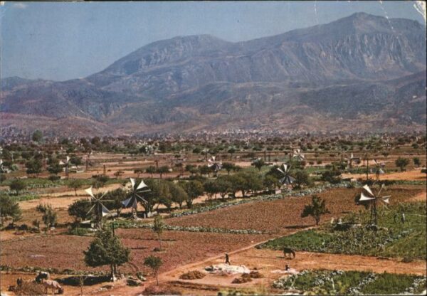 Crete Kreta Plateau Lassithi Hochfläche Mühle