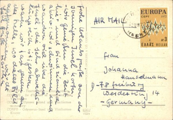 Corfou Korfu Ulysses Island Vlachernes Monaste – Bild 2