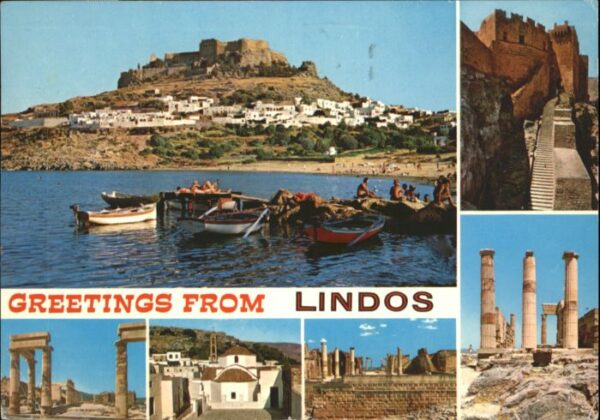 Lindos Lindo Lindos Rhodes Rhodos