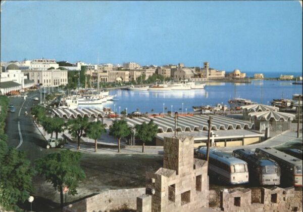 Mandraki Rhodes Rhodos Port Hafen
