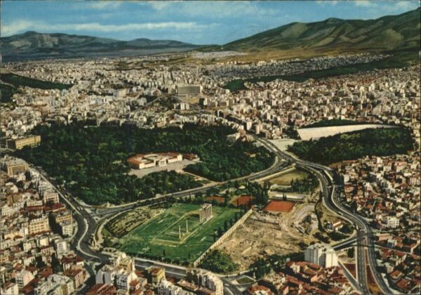 Athens Athen Fliegeraufnahme