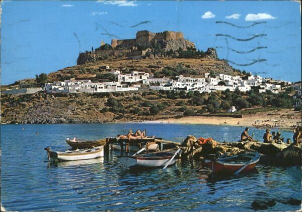Lindos Lindo Lindos Rhodes Rhodos Acroplis Akropolis