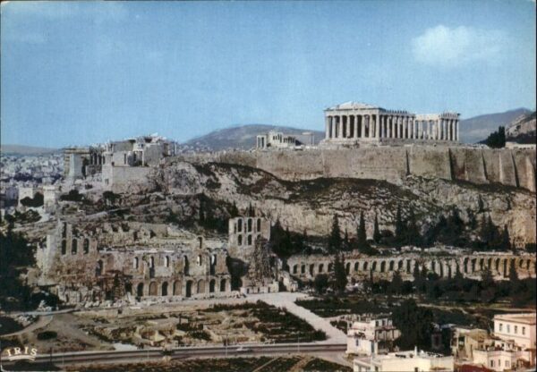 Athen Griechenland Athen [handschriftlich] Akropol