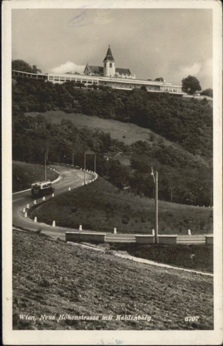 Wien Neue Höhenstrasse Kahlenberg