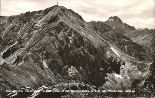 Kleinwalsertal Hammerspitze Widderstein