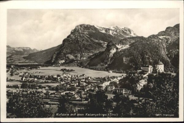 Kufstein Tirol Kufstein Kaisergebirge Tirol