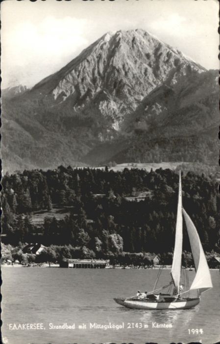 Faakersee Strandbad Mittagskogel Kärnten
