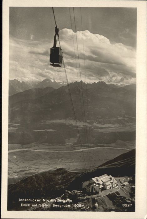 Innsbruck Nordkettenbahn Station Seegrube