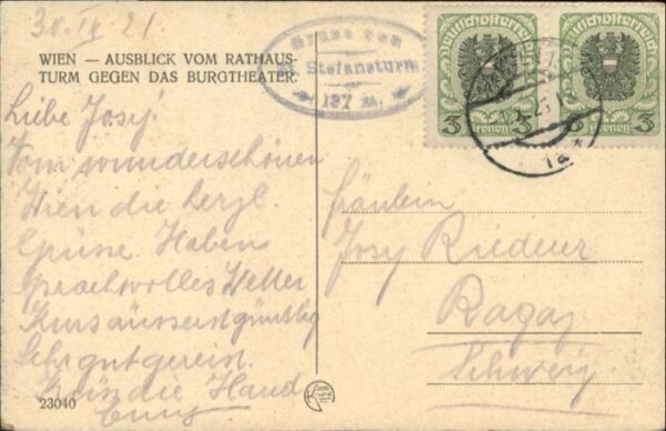 Wien Strassenbahn Burgtheater – Bild 2