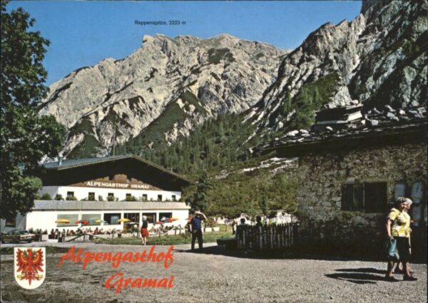 Pertisau Achensee Alpengasthof Gramai Karwendelgebirge