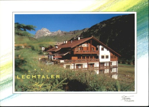 Warth Hotel Restaurant Cafe Lechtaler Hof