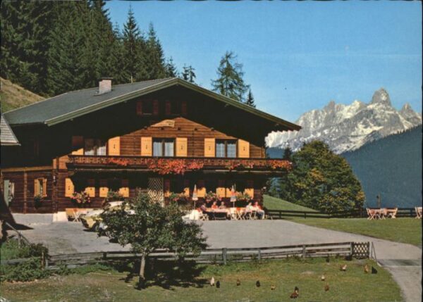 Flachau i. Pg. Gasthaus Pension Sattelbauer