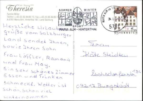 Maria Alm Steinernen Meer Maria_Alm Hinterthal Salzburger Land Ca – Bild 2