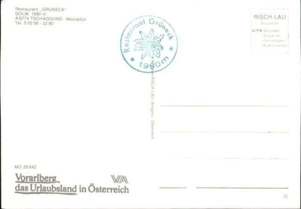 Tschagguns Vorarlberg Tschagguns Montafon Golm Restaurant Grü – Bild 2