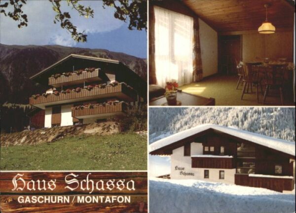 Gaschurn Vorarlberg Haus Schassa Montafon