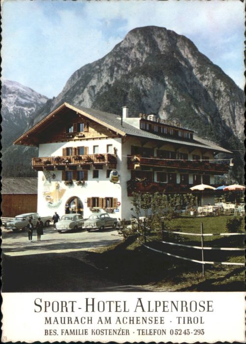 Maurach Achensee Tirol Hotel Alpenrose