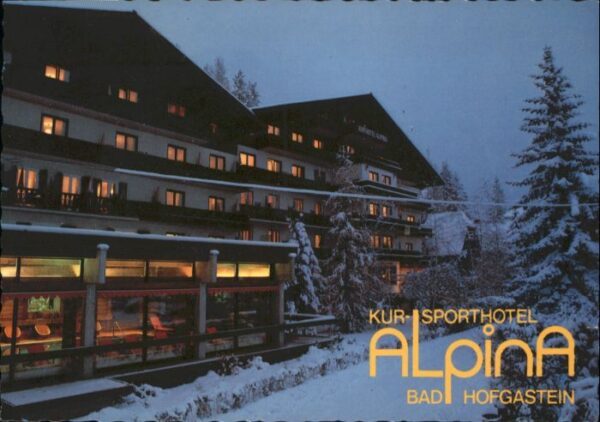 Bad Hofgastein Hotel Alpina