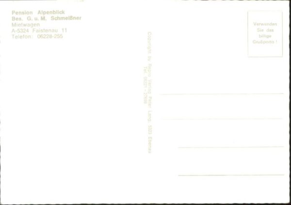 Faistenau Salzburg Pension Alpenblick – Bild 2
