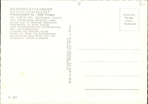 Trieben Steiermark Brandstattnerhof – Bild 2