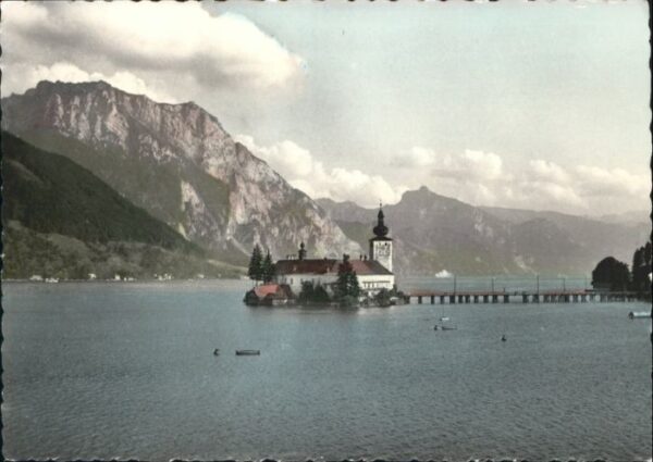 Gmunden Salzkammergut Gmunden Traunsee Schloss Ort Traunstein