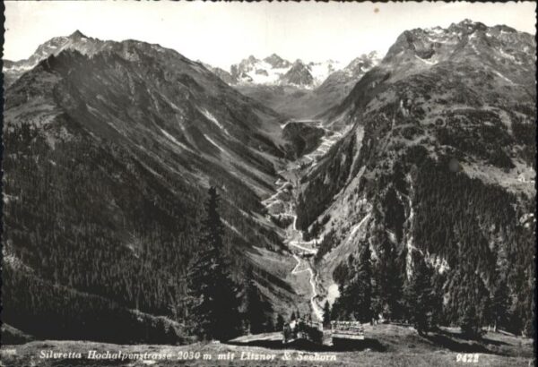 Silvretta-Hochalpenstrasse Litzner Seehorn