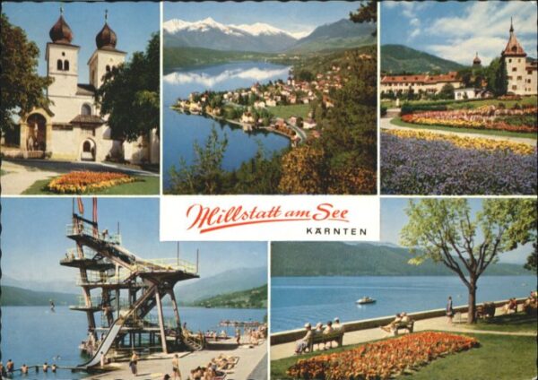 Millstatt Millstaettersee Millstatt_See Kärnten Strandbad