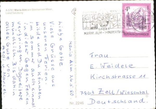 Maria Alm Steinernen Meer – Bild 2