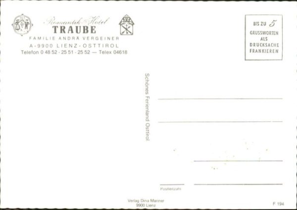 Lienz Tirol Lienz Osttirol Hotel Traube – Bild 2
