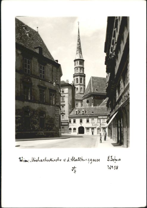 Wien Michaeleskirche Stallburggasse