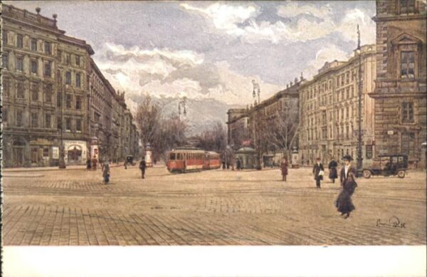 Wien Kolowratring Strassenbahn