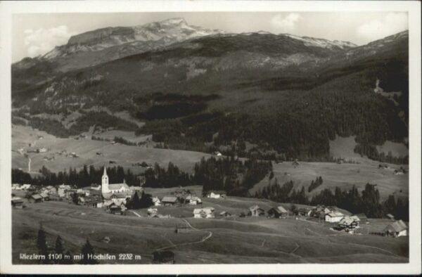 Riezlern Kleinwalsertal Vorarlberg Riezlern_Kleinwalsertal Hochifen
