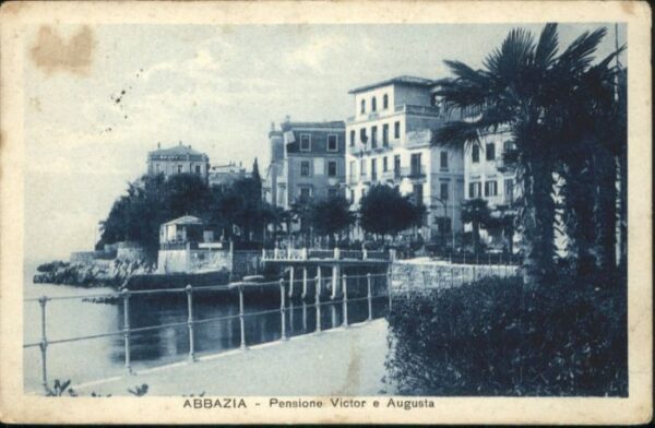 Opatija Abbazia Pensione Victor Augusta