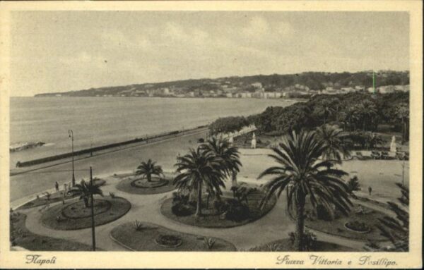Napoli Neapel Napoli Piazza Vittoria Posillipo