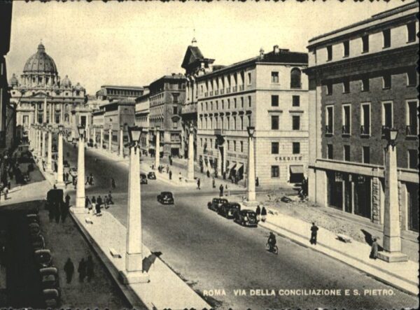 Rom Roma Roma Via Della Conciliazione S Pietro