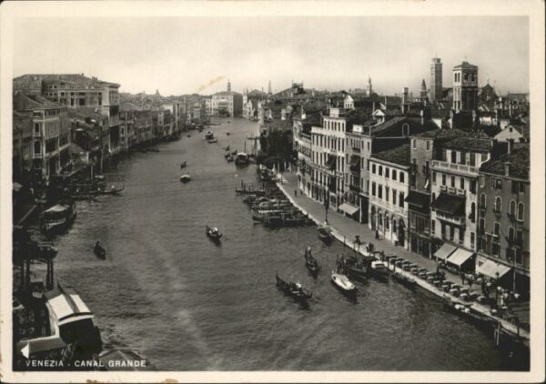 Venezia Venedig Venezia Canal Grande Schiff