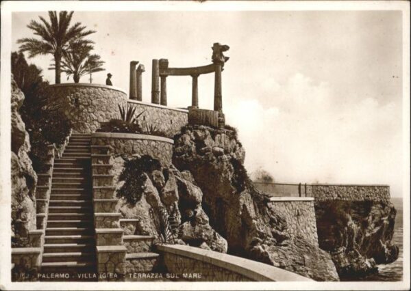 Palermo  Sicilia IT Palermo Villa Igiea Terrazza Sul Mare