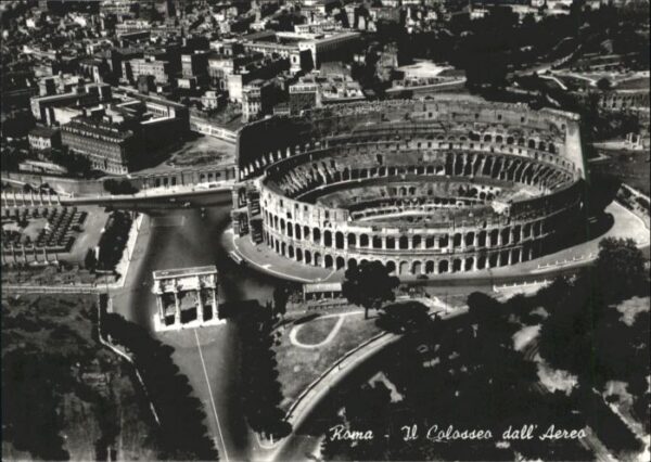 Rom Roma Roma Colosseo dall Aereo