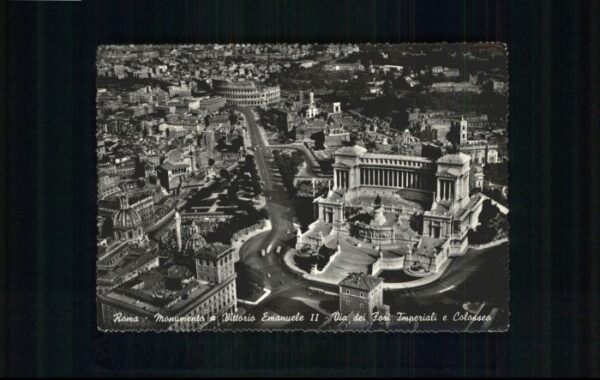 Rom Roma Roma Fliegeraufnahme Monumento Vittoria