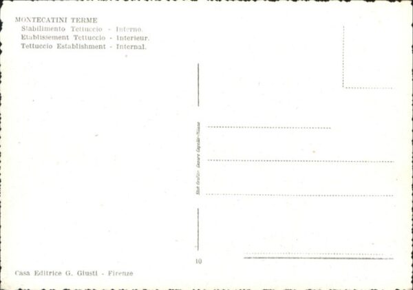 Montecatini Terme Stabilimento Tettuccio Interno – Bild 2