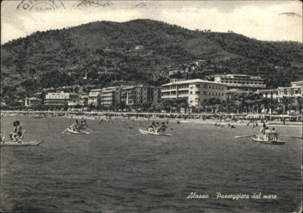ALASSIO Savona Liguria IT Alassio Passeggiata dal Mare Boot