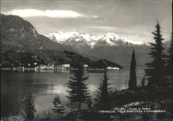 Tremezzo Lago di Como Villa Carlotta Cadenabbia