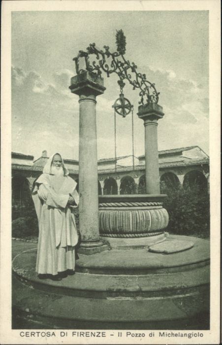 Firenze Florenz Firenze Certosa Pozzo Michelangiolo