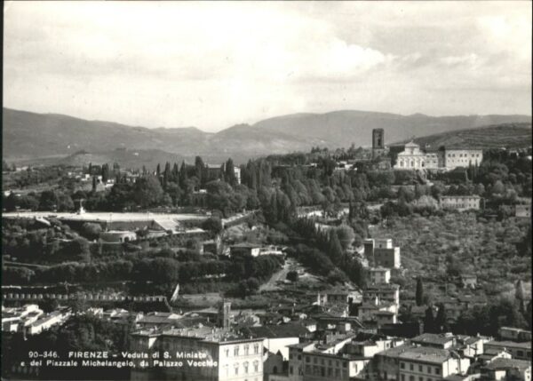 Firenze Florenz Firenze Veduta San Miniato Piazzale Mic