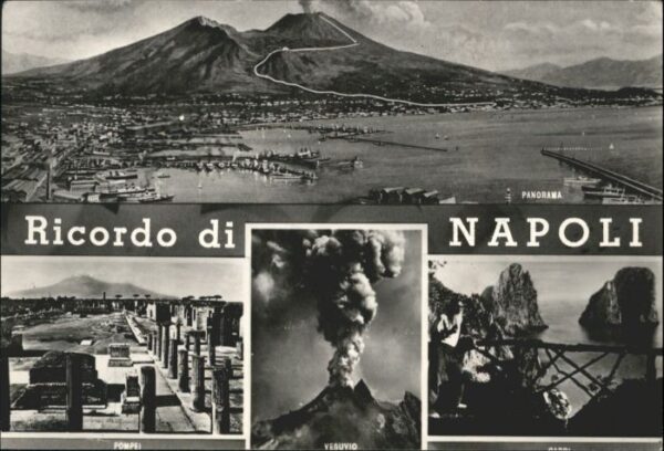 Napoli Neapel Napoli Ricordo Pompei Vesuvio