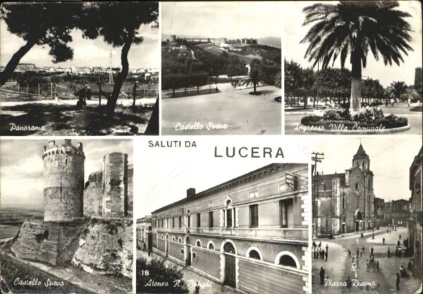 Lucera Castello Svevo Ingresso Ville Comunale