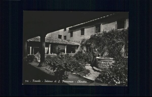 Fiesole Interno San Francesco Chiostro