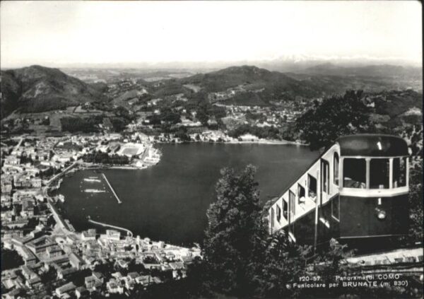 Cernobbio Lago di Como Como Funicolare per Brunate Zug