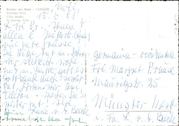 Varazze Villa Araba – Bild 2